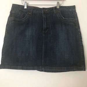 Denim skirt